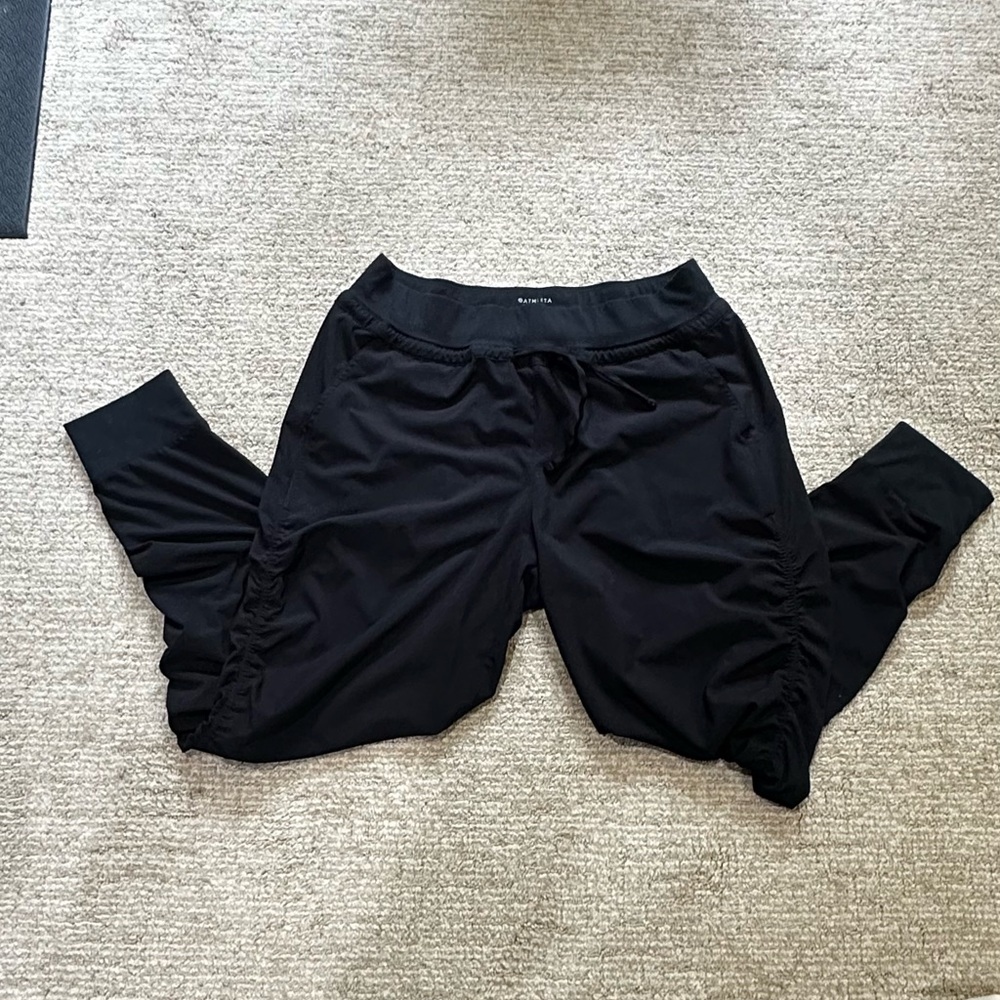 Athleta Black athleisure pants